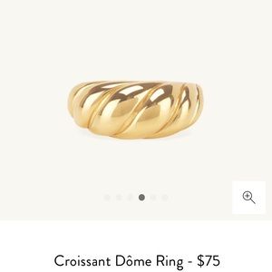 Mejuri Vermeil rings set of 2